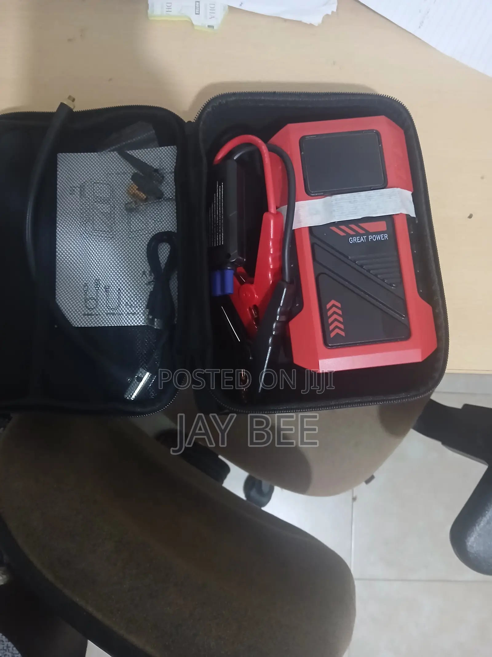 Car Battery Starter 12V, 4 in 1, T- 706, Starter, Tyre Pumper, Etc
