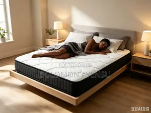 White and Dark Gray 20 Cm Thick Mattress