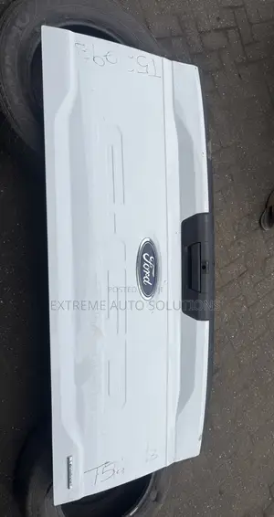 2021-2025 Ford F-150 Lightning Rear Tailgate Assembly Oxford White OEM