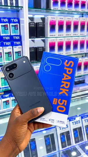 New Tecno Spark 50 Pro 256 GB Black