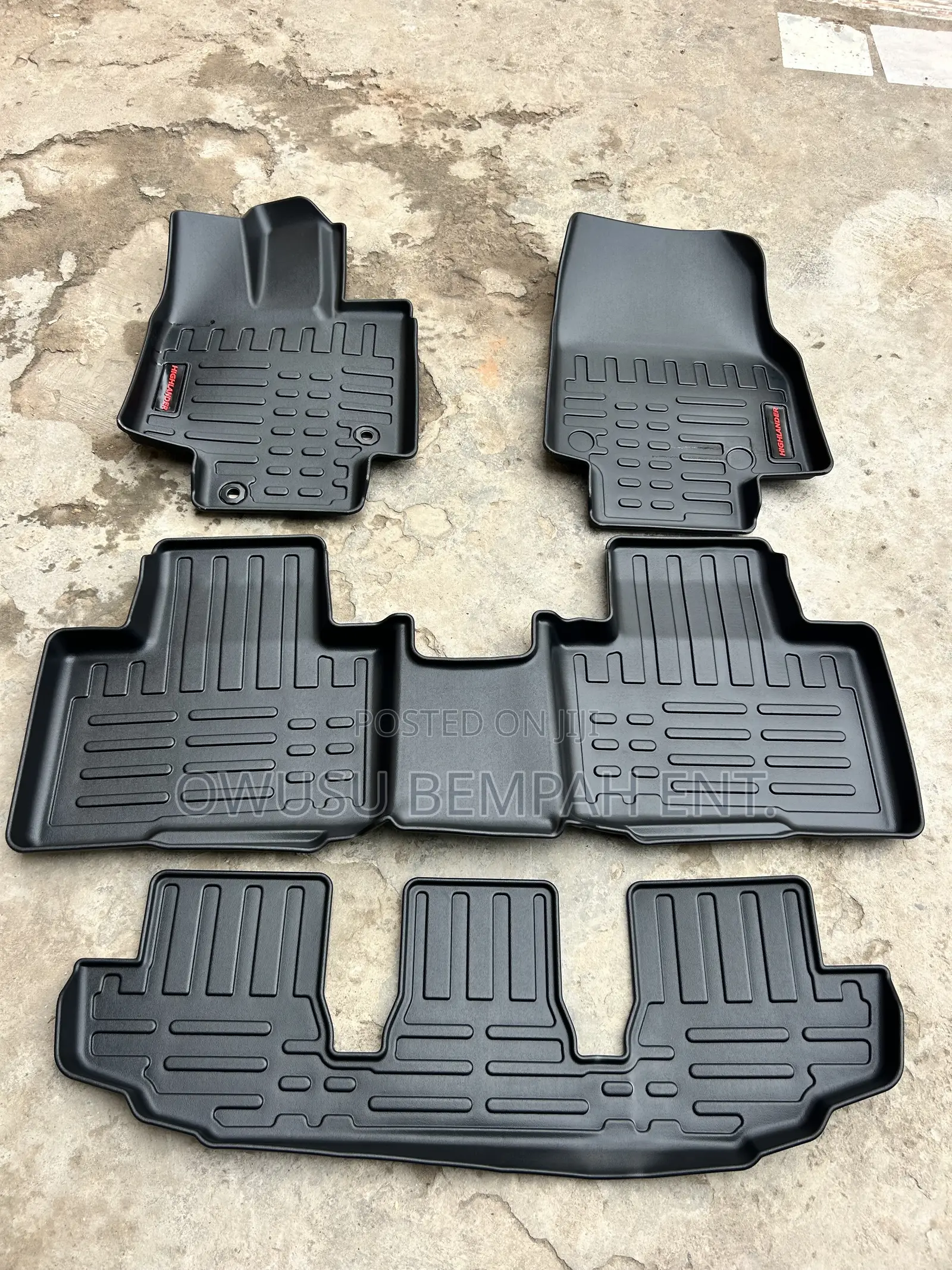Highlander 7 Seater 3D Floor Mat