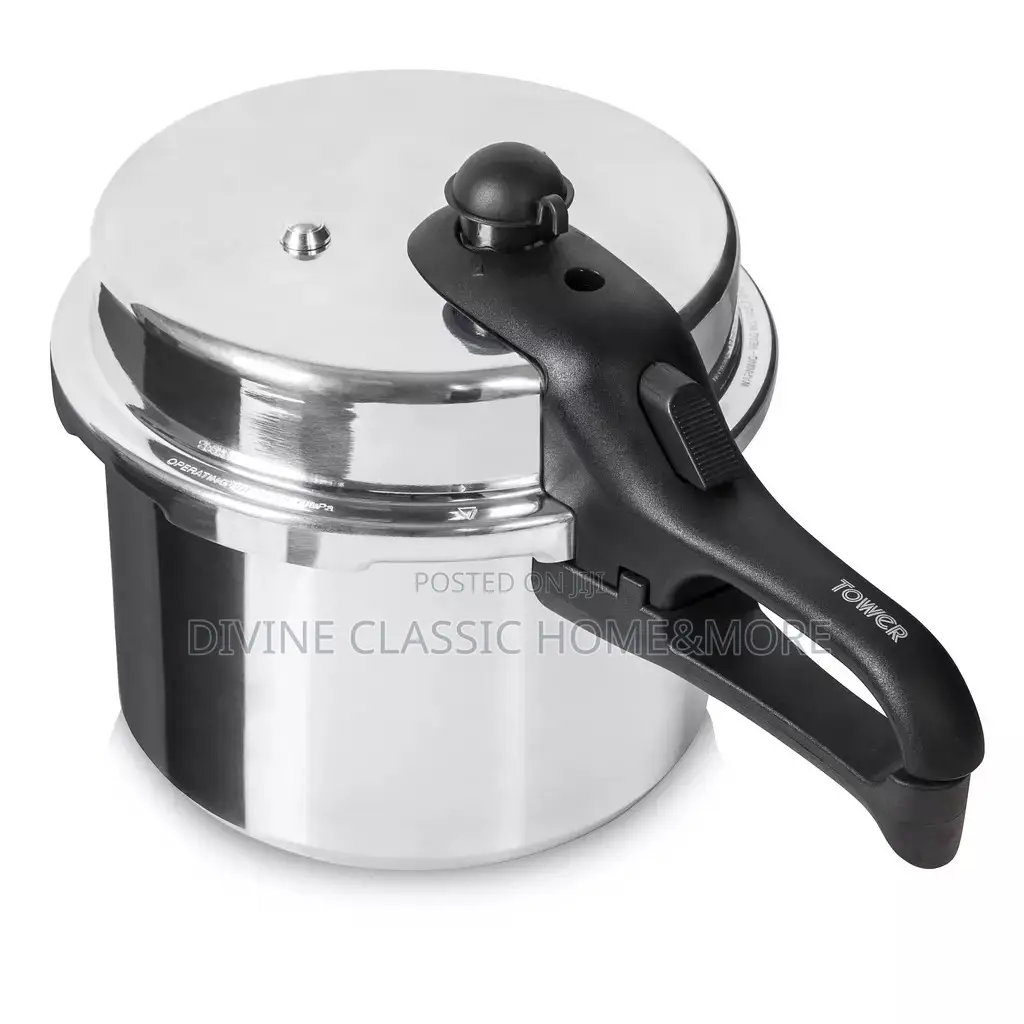 Tower Hidome 6lit Aluminum Pressure Cooker With Steam Tray