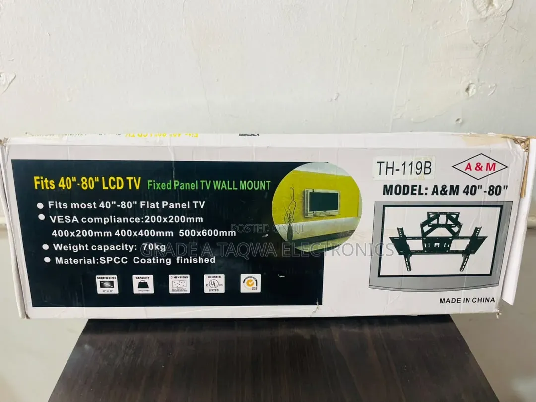 A M TV Mount TH-119B (40-80 Inch / 70kg)