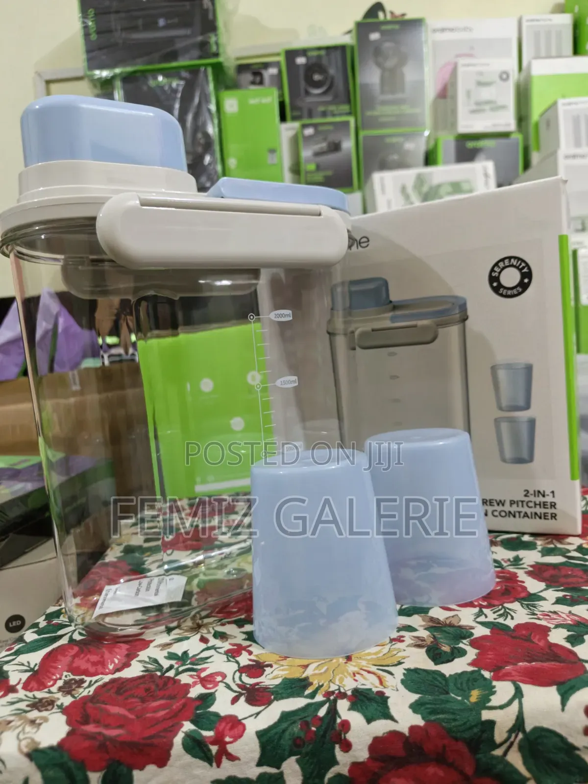 Oraimo DuoStore 2in1 2.7L Grain Storage Container