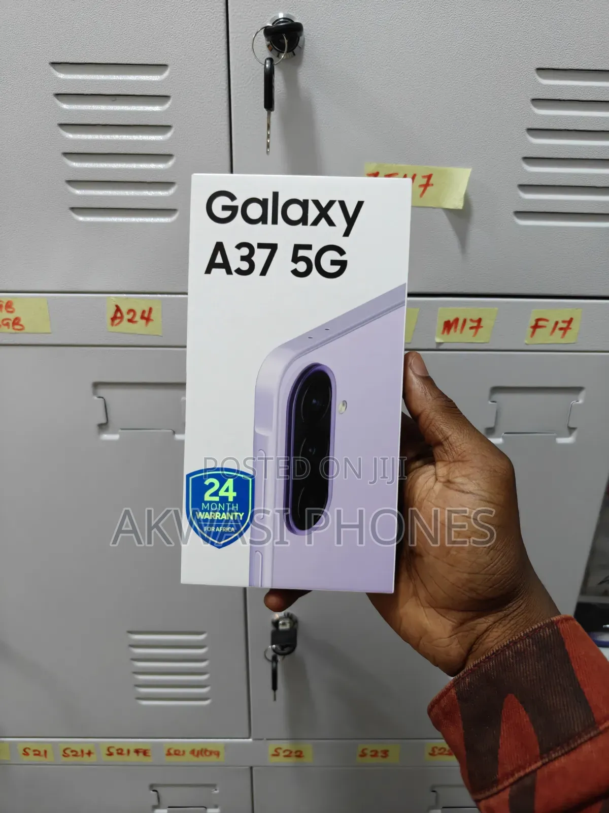 New Samsung Galaxy A37 128 GB Purple