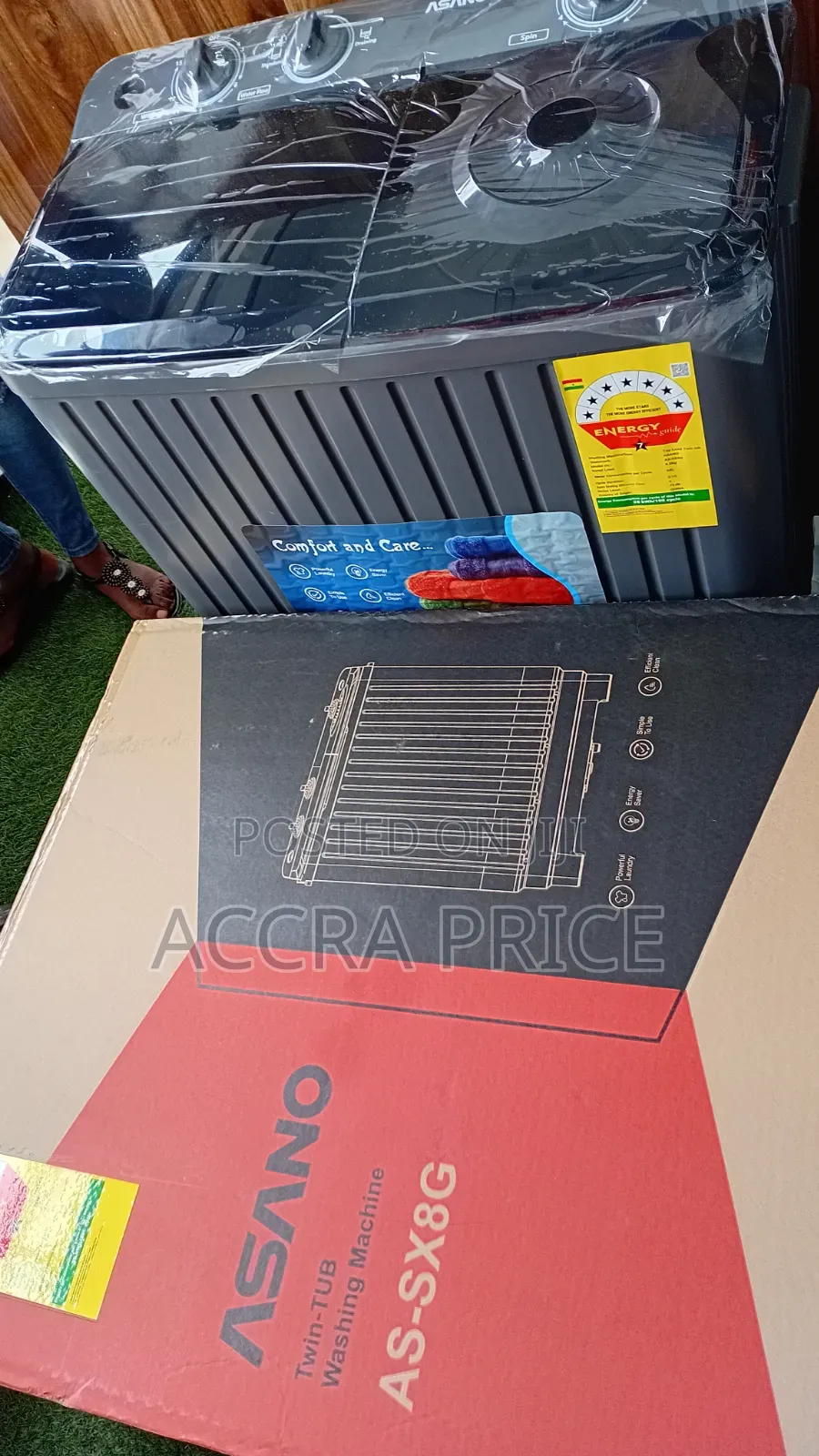 Easy Washing Machines, Durable Asano 8kg Washing Machine