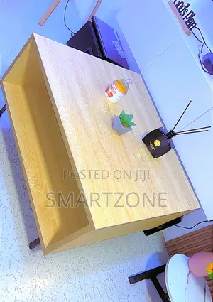 Foreign Wood TV Stand With Center Table