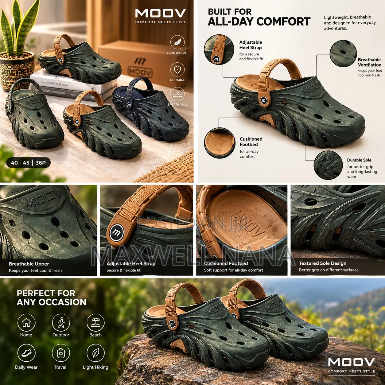 Moov Casual Crocs
