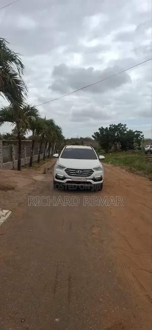 Hyundai Santa Fe 2016 White