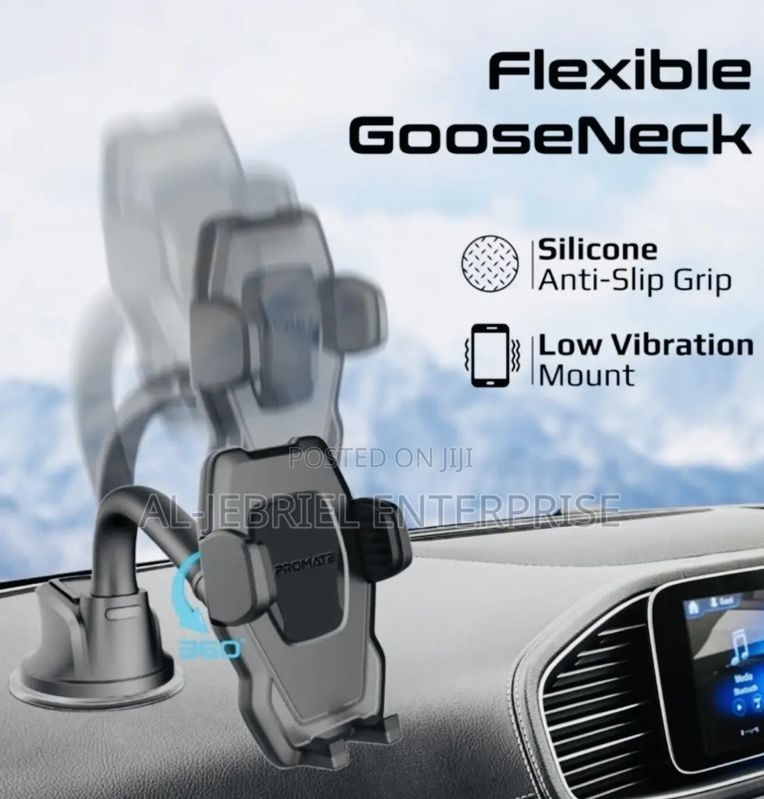 Promate Car Phone Holder (DashMount)