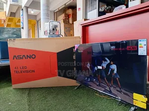 Asano 43-Inch Digital LED Television – Smart-Looking Design 43 TVS