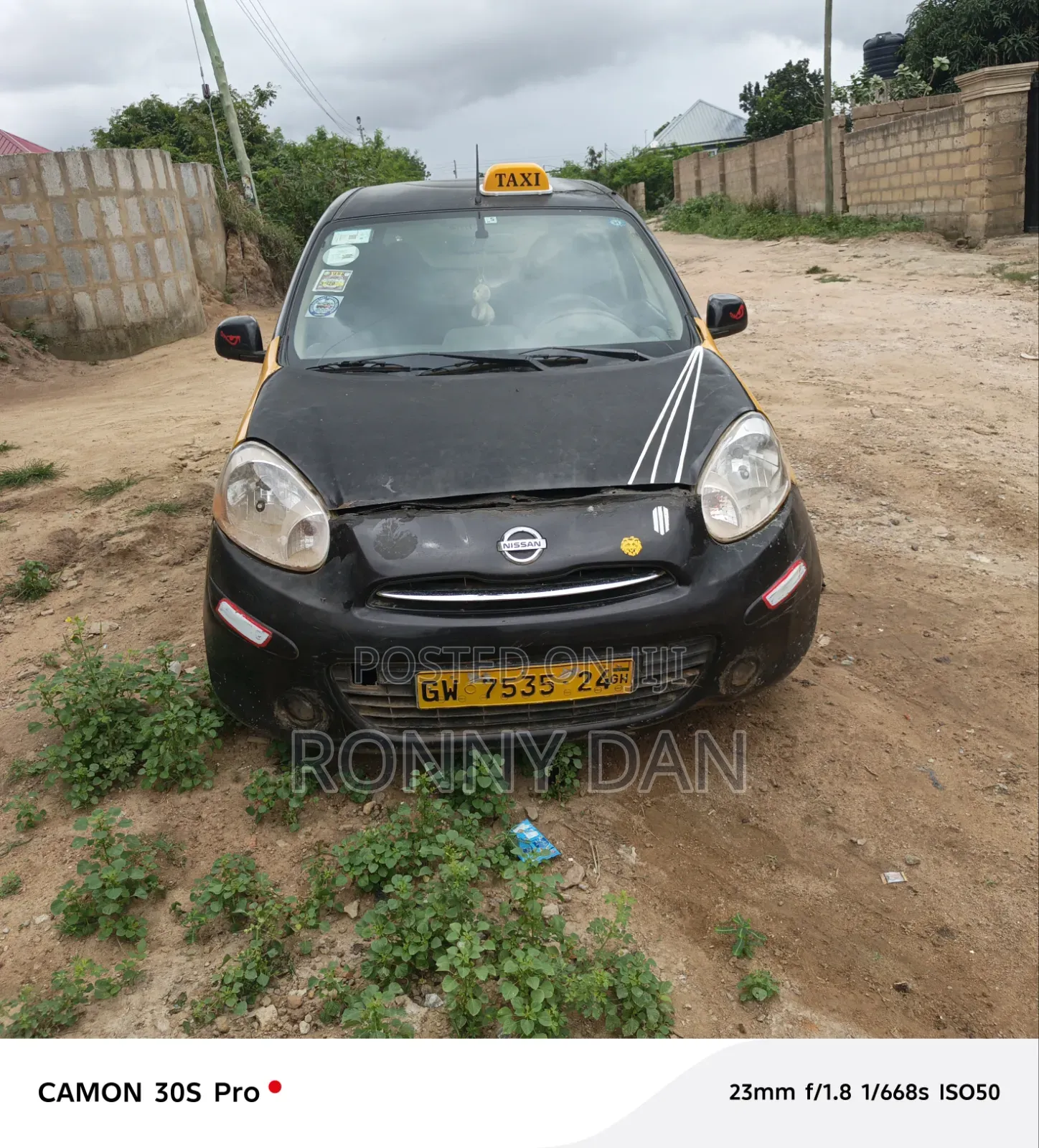 Nissan March 1.2 FWD 2012 Black