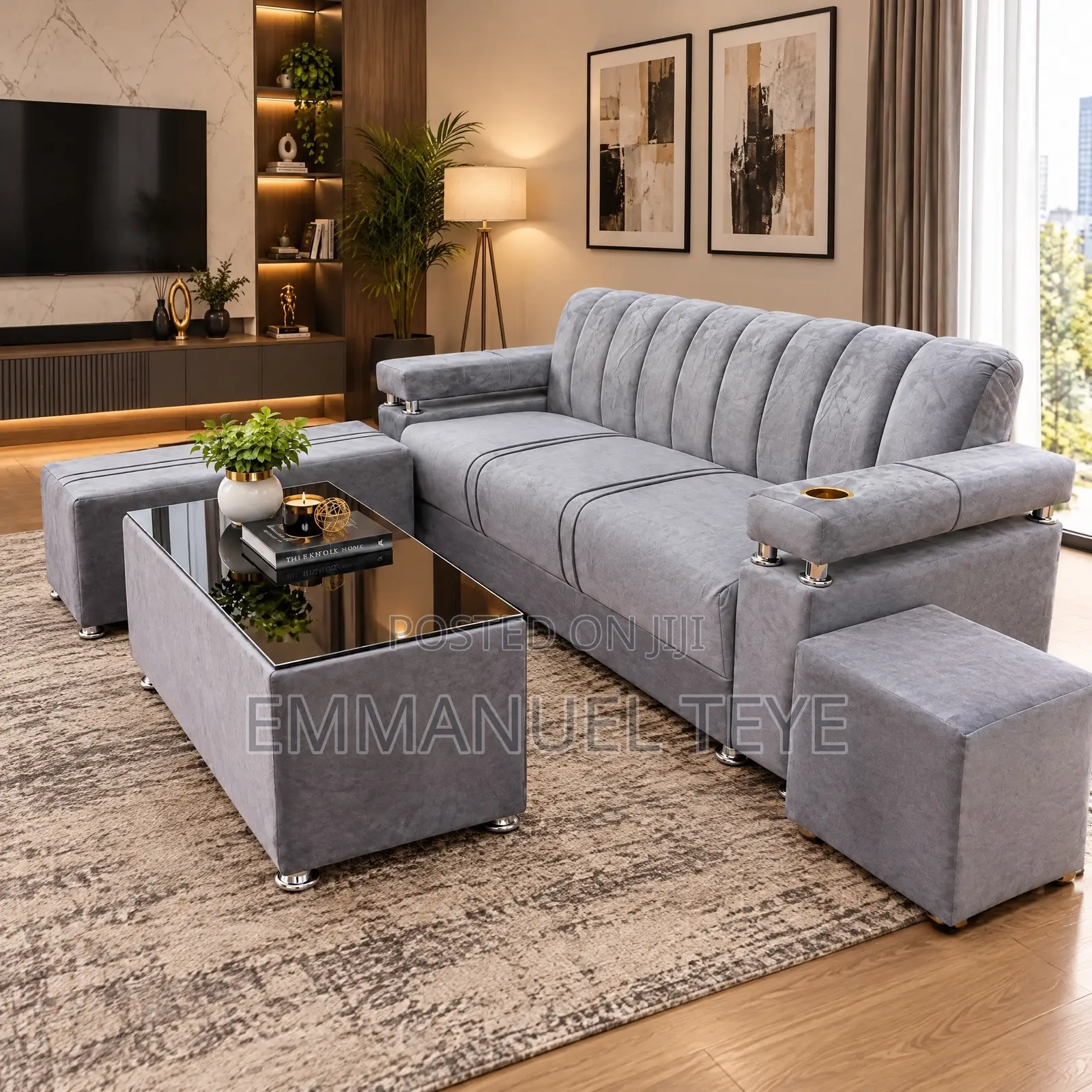 Brend New Ash Fabric 3 in One Set