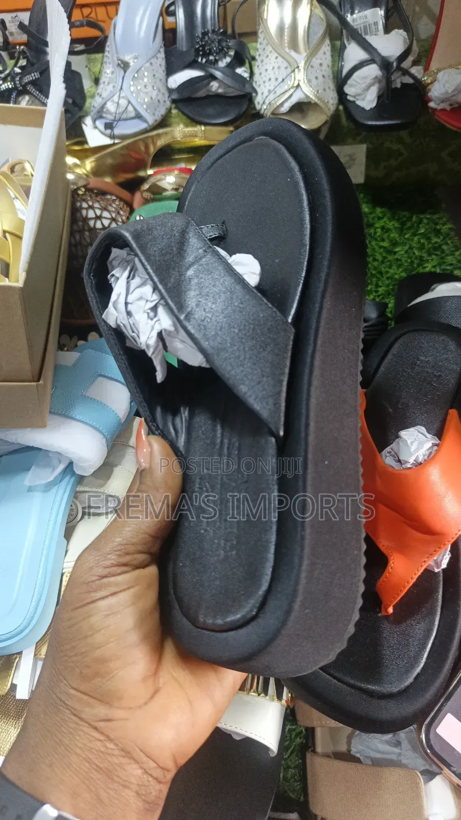 We Sells All Kinds of Shoes and Clothes
