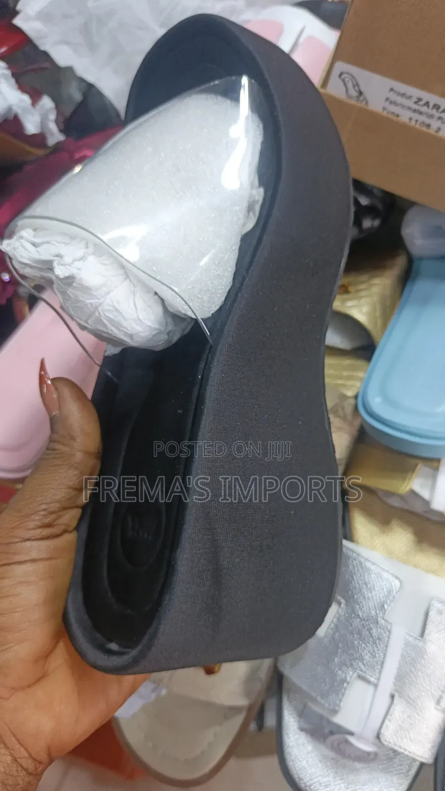 We Sells All Kinds of Shoes and Clothes
