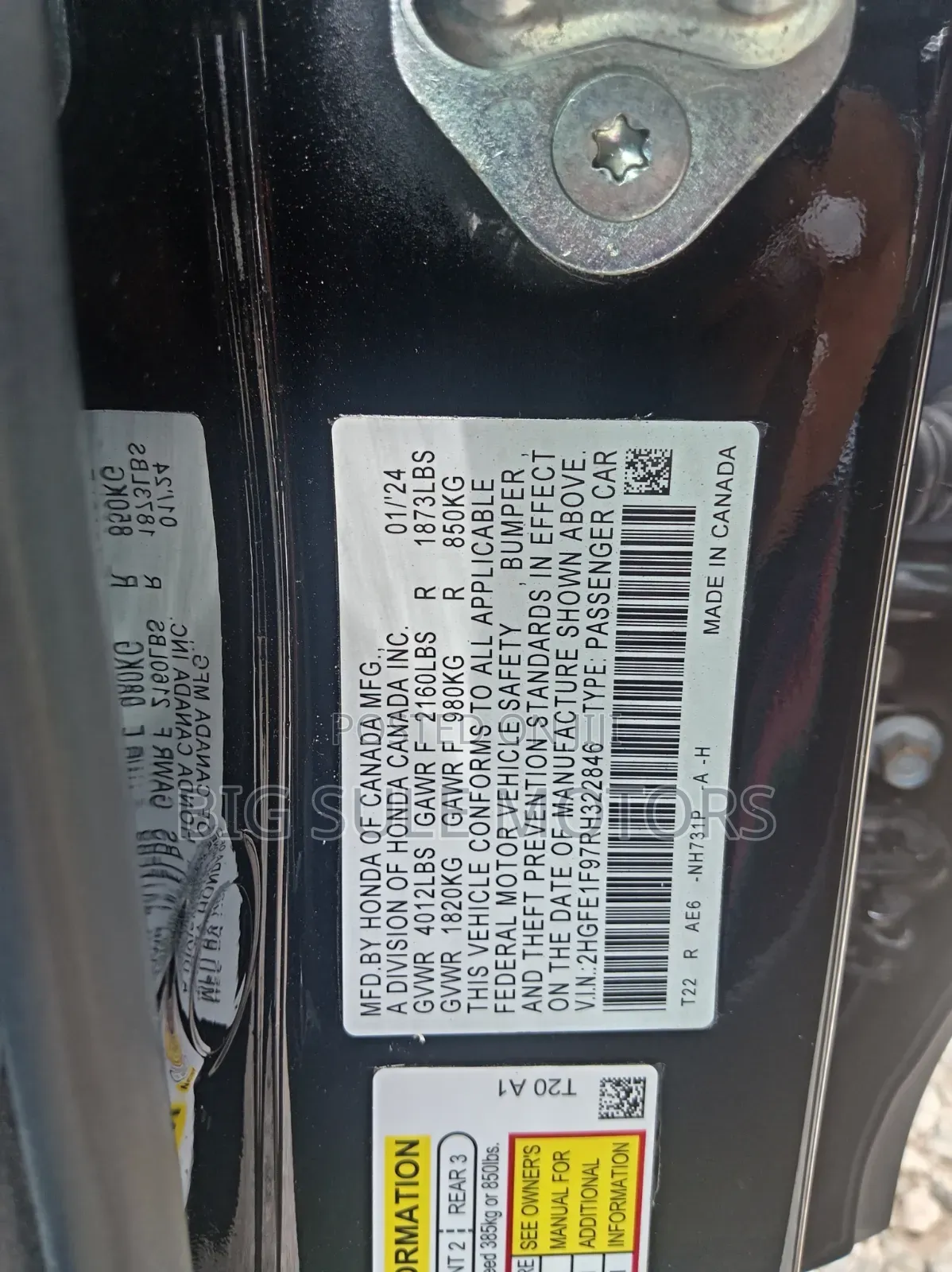 Honda CR-V 2024 Black