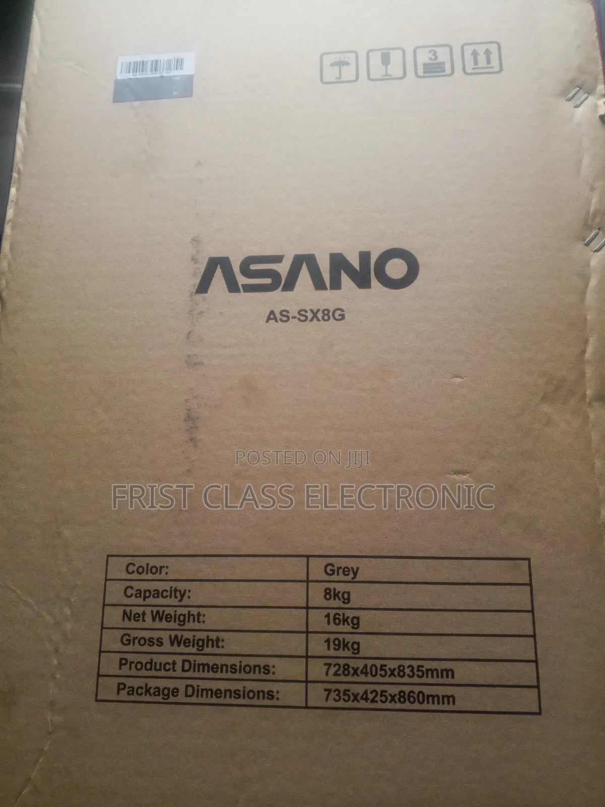 Wash and Spain Smart 8kg Asano Washing Machine