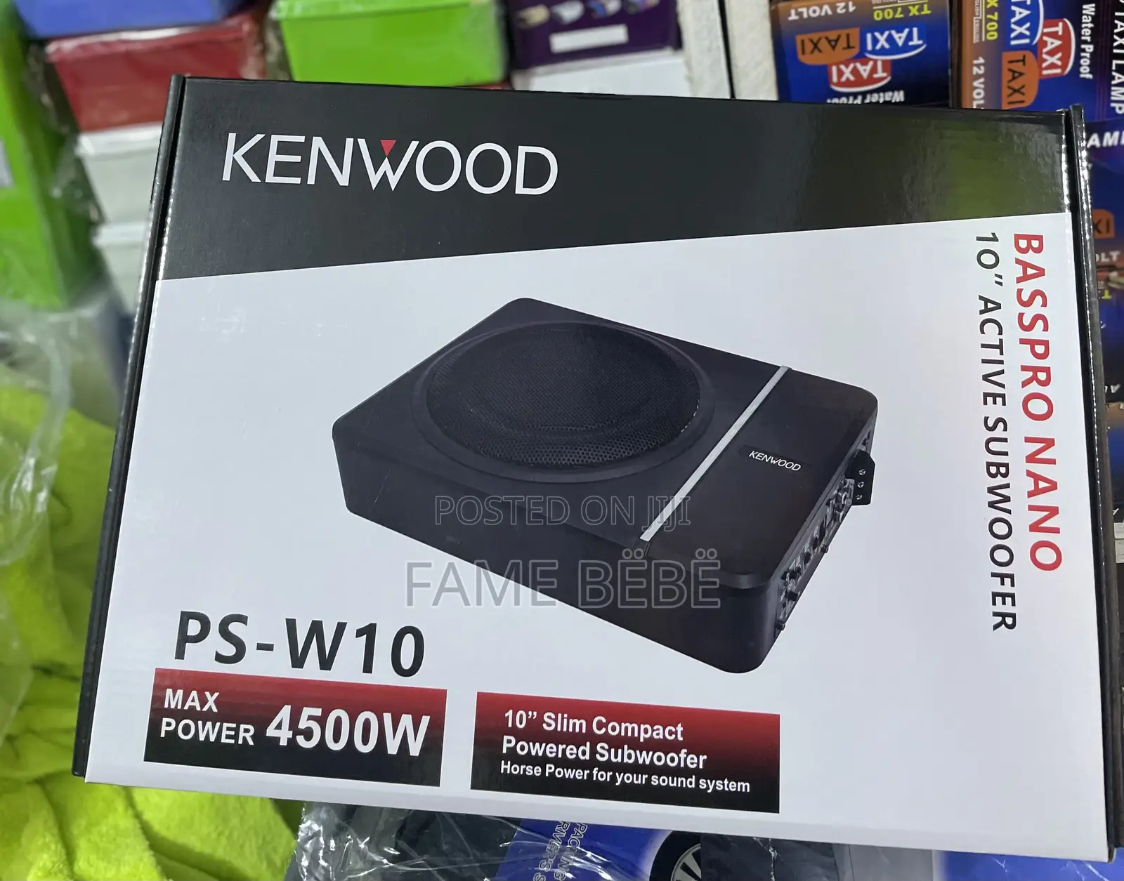 Kenwood Underseat Subwoofer