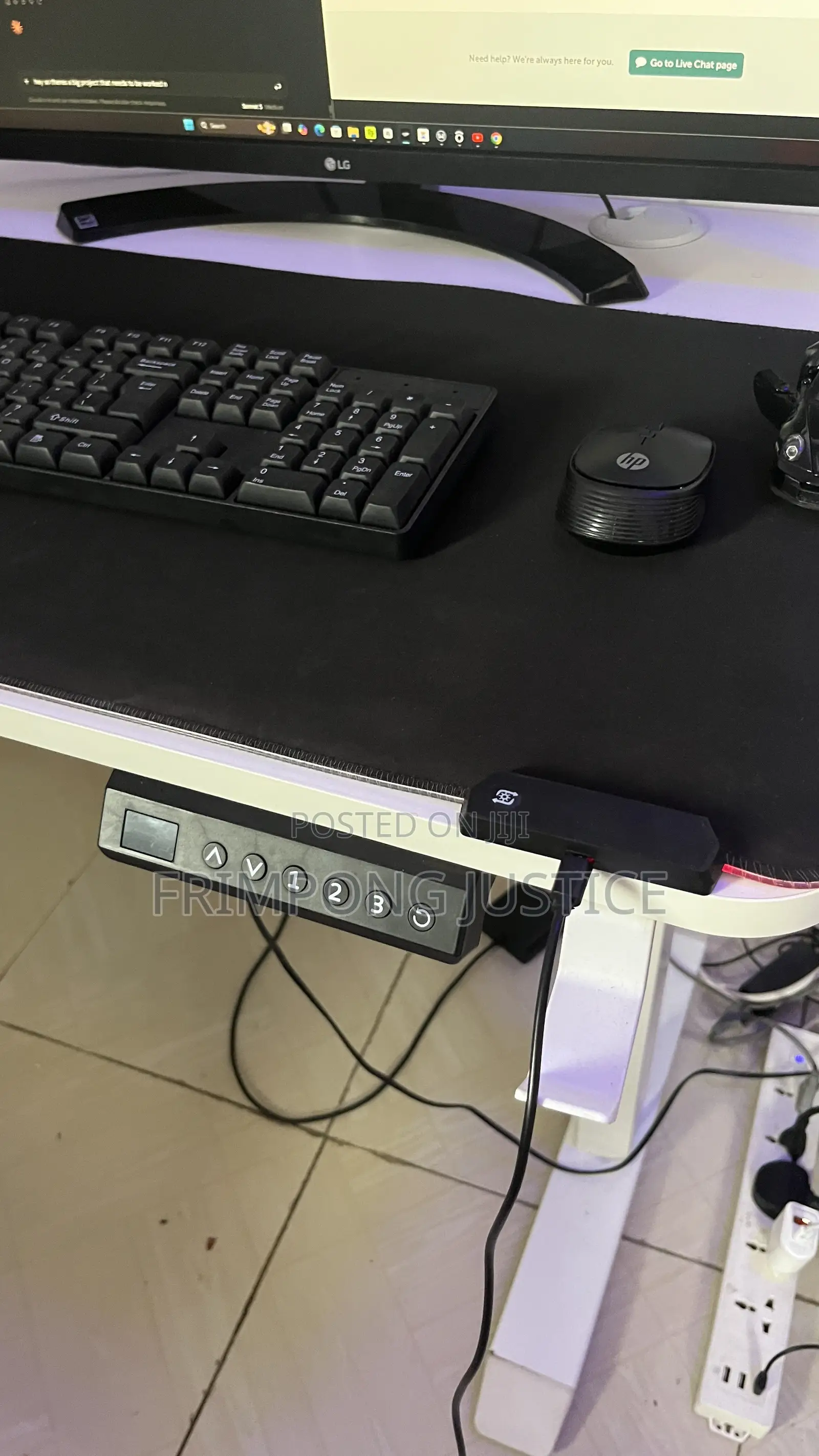 EKKIO Electric Adjustable Standing Desk