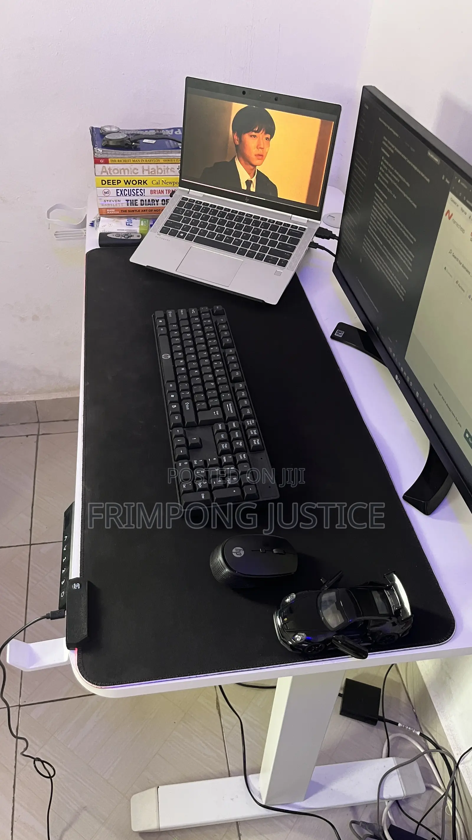 EKKIO Electric Adjustable Standing Desk