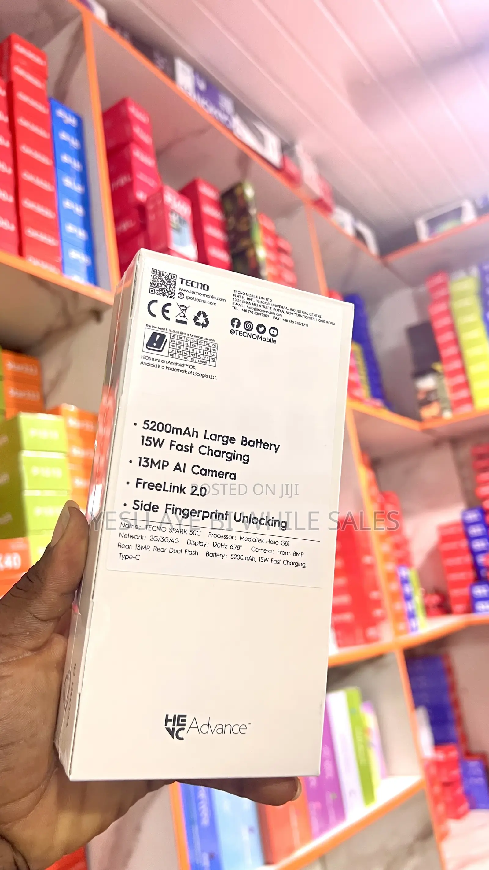 New Tecno Spark 40C 128 GB