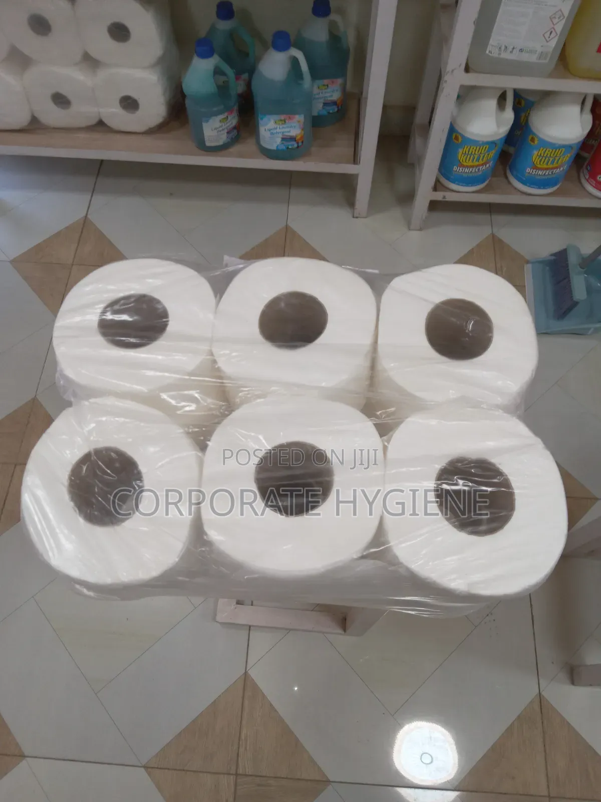 Jumbo Toilet Rolls