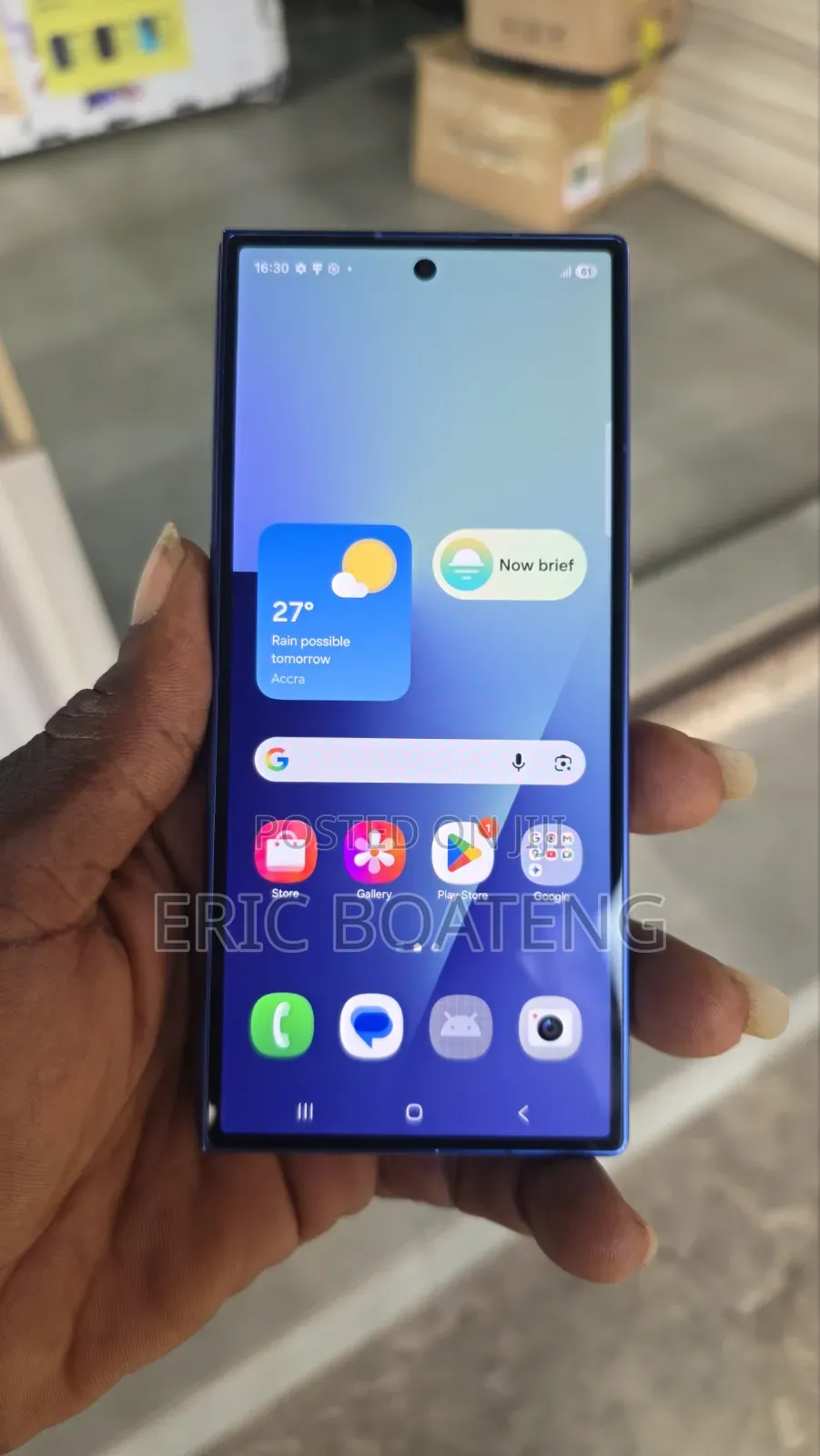Samsung Galaxy Z Fold7 256 GB Blue