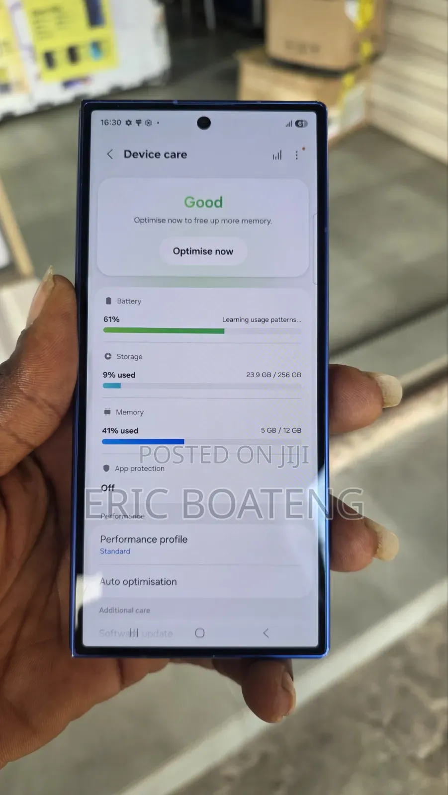 Samsung Galaxy Z Fold7 256 GB Blue