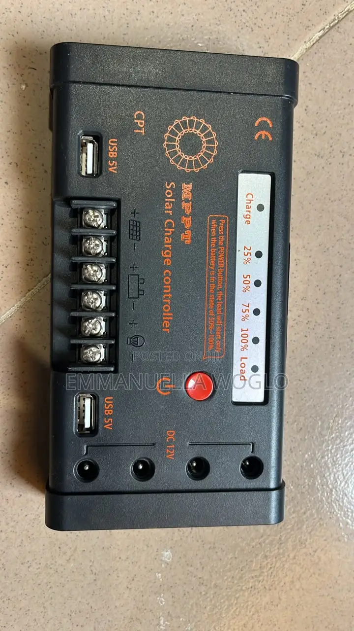 P-Way SOLAR20 20A Solar Charge Controller 12v/24v – Working