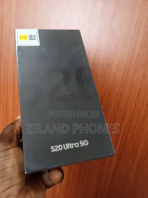 New Samsung Galaxy S20 Ultra 128 GB Black