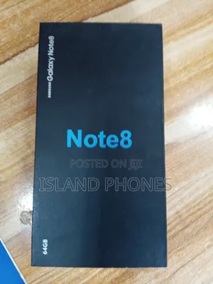 New Samsung Galaxy Note 8 64 GB Blue