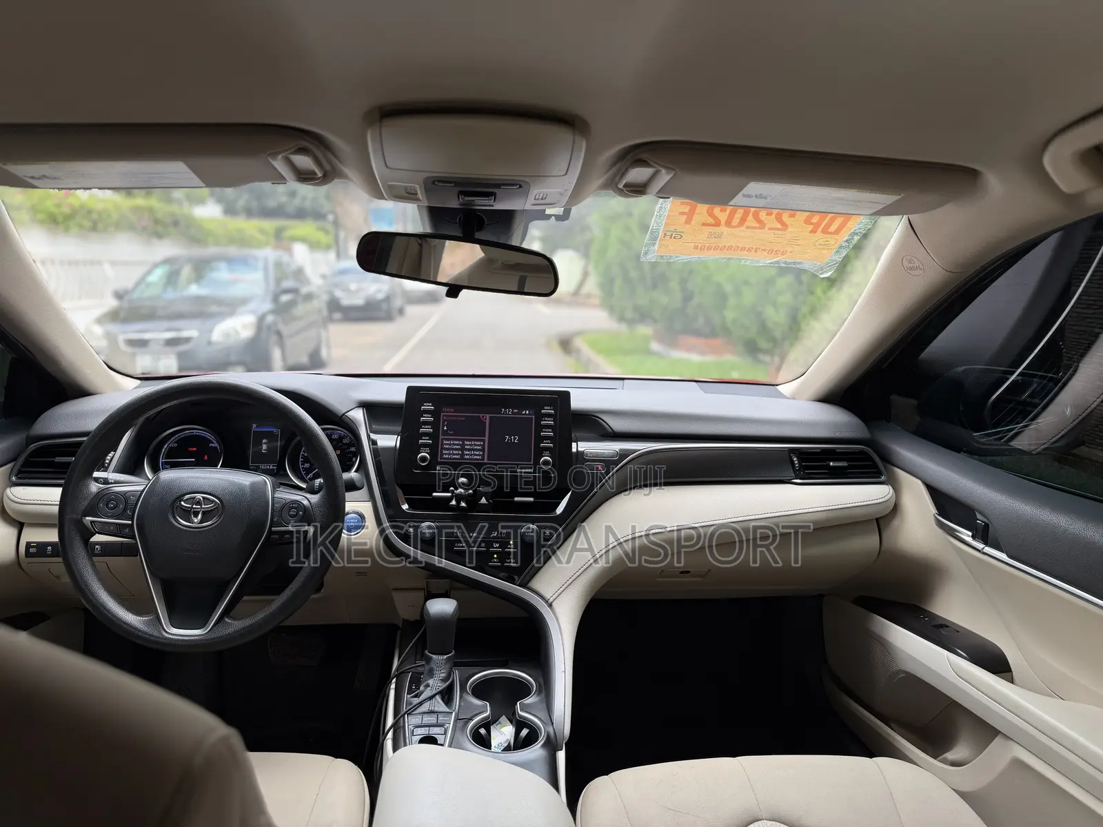 Toyota Camry LE 2021 Red