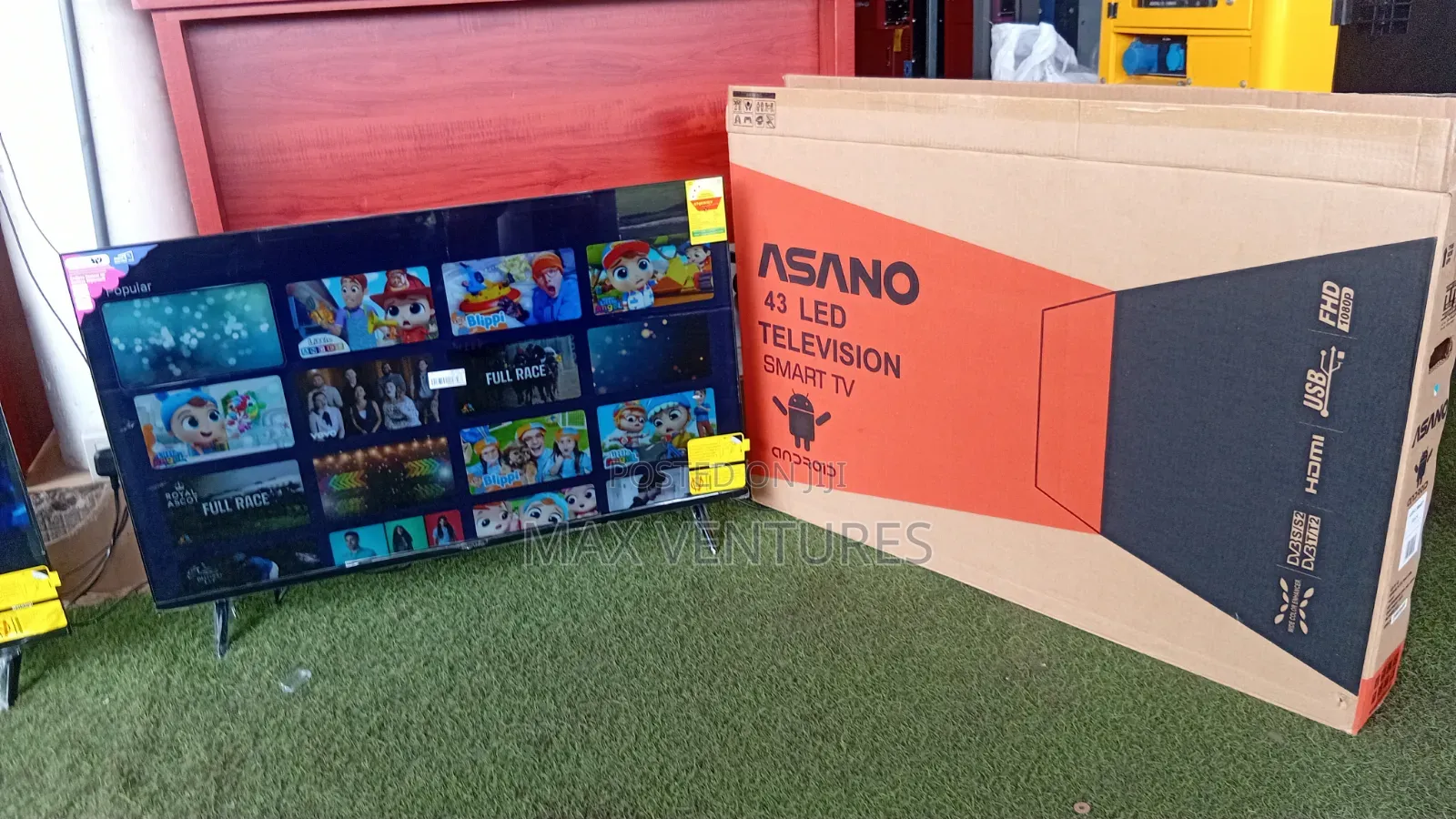 Asano Smart TV 43-Inch – Stunning Picture Quality 43-Inch