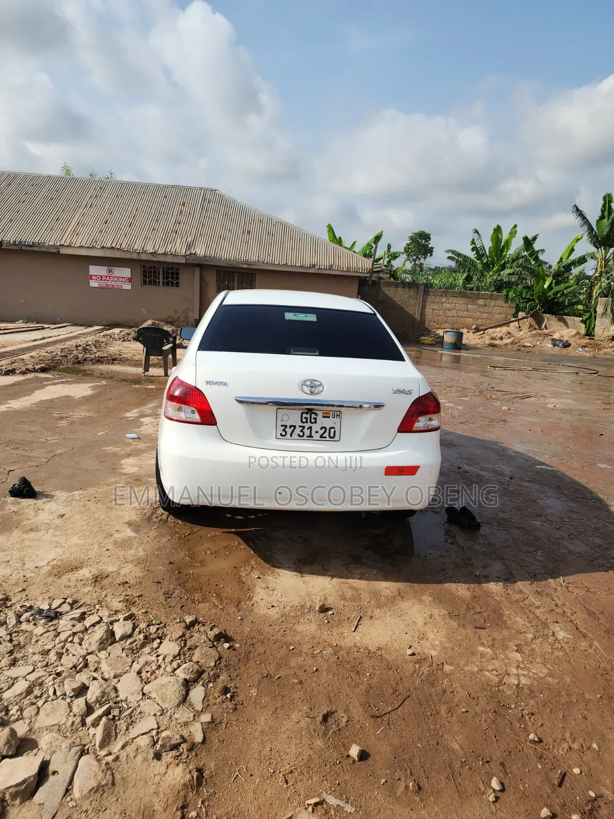 Toyota Yaris 2010 White