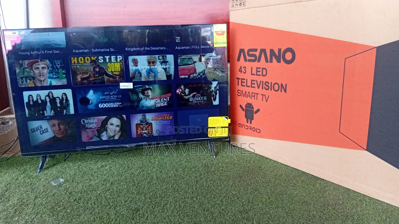 43-Inch Asano Smart Television – Sleek Powerful 43-Inch