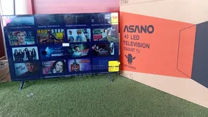 43-Inch Asano Smart Television – Sleek Powerful 43-Inch