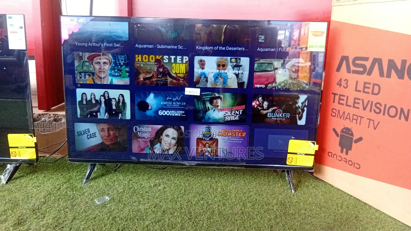 43-Inch Asano Smart Television – Sleek Powerful 43-Inch