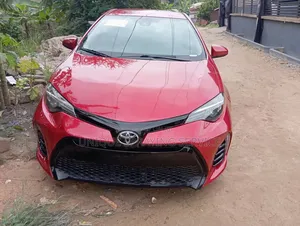 Toyota Corolla 2017 Red