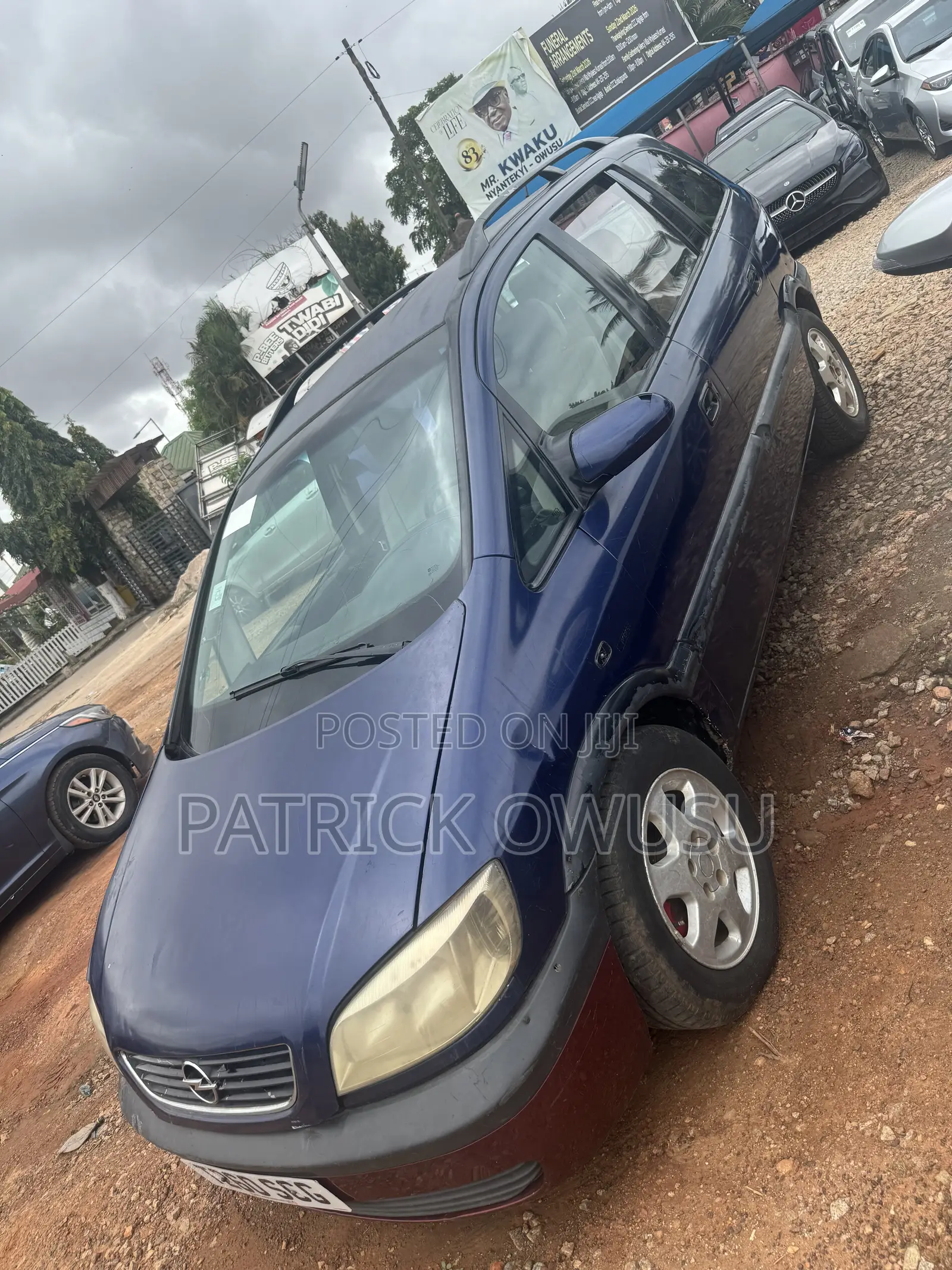Opel Zafira 2002 Blue