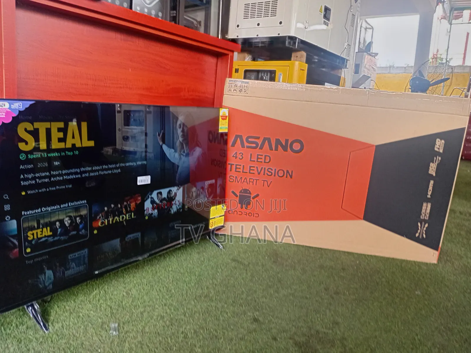Brand New Asano 43” Smart TV – Quality Picture, Smart Technology43 TVS