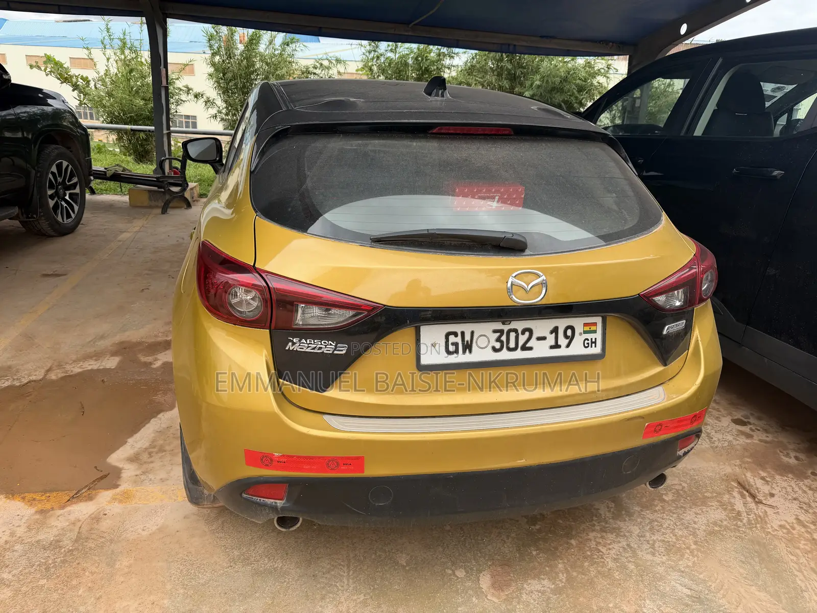 Mazda 3 2014 Gold