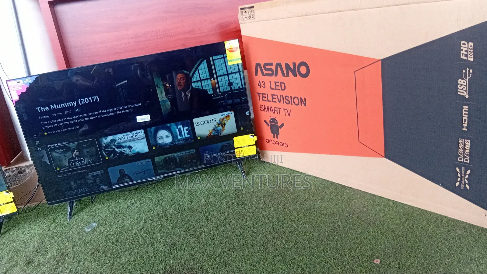 Asano 43-Inch Smart TV – Smart Viewing Made Easy 43-Inch