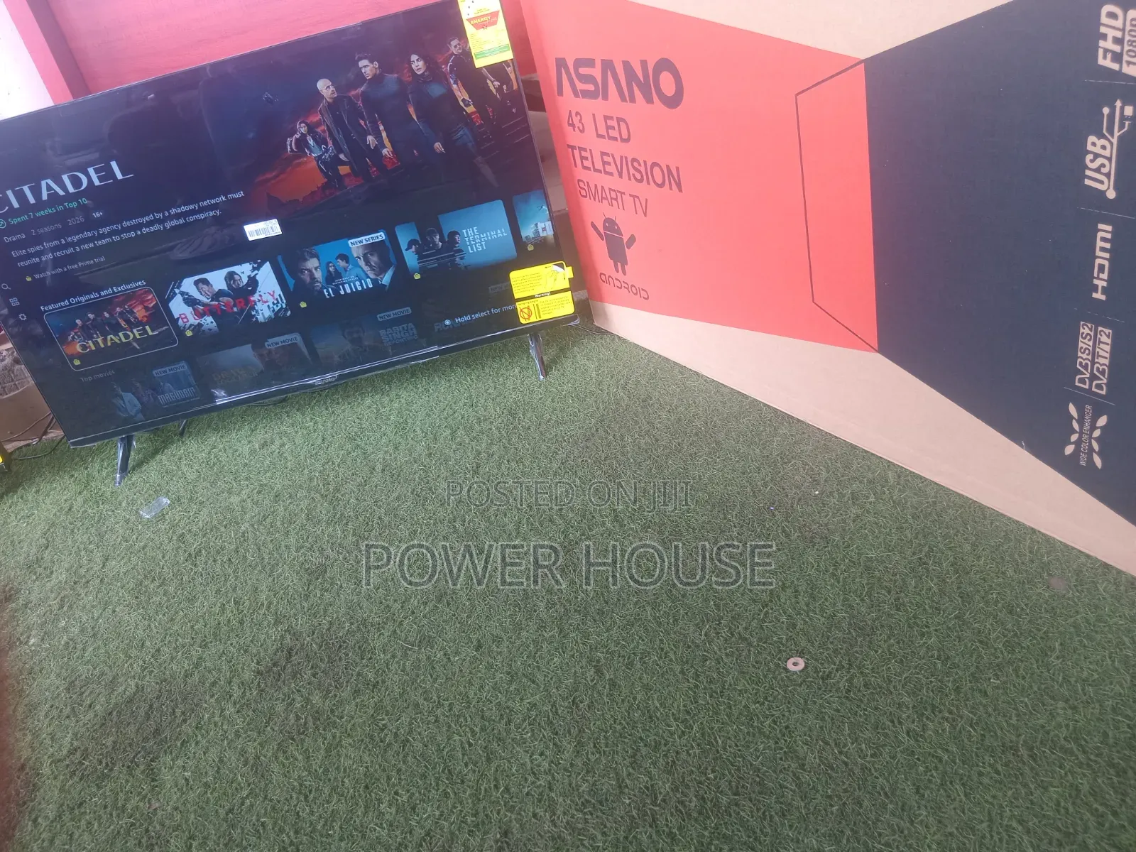 Asano 43 Inch Smart TV – Quality Picture, Smart Features Affordable