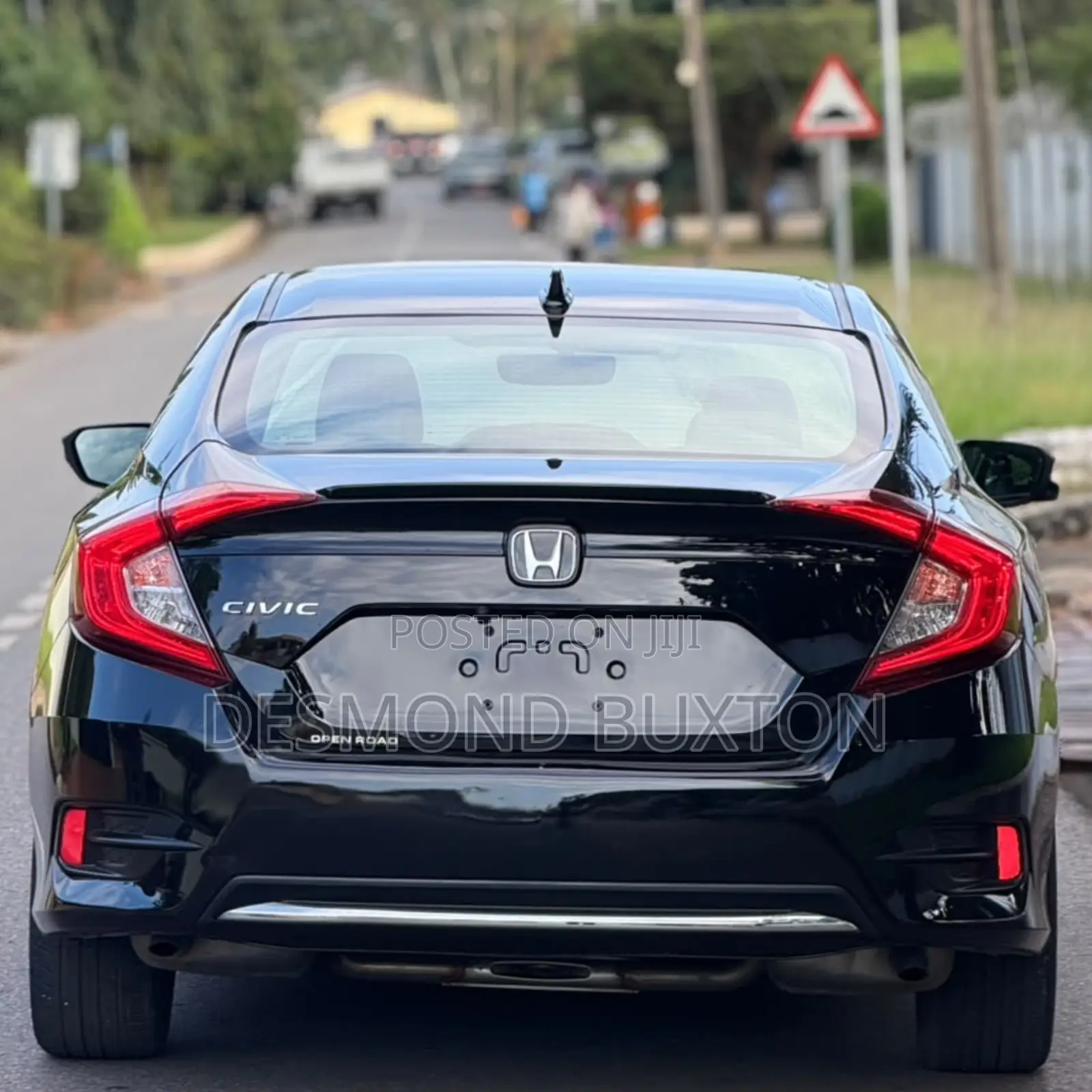 Honda Civic EX-L Sedan 2019 Black