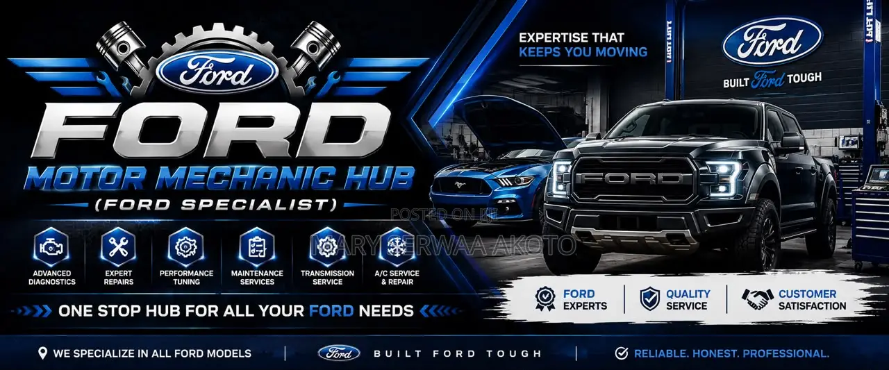Ford Specialist Accra or Ford Mechanic