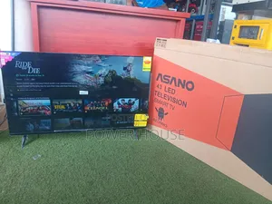 Asano 43” Smart Television – Premium Quality, Clear Display Great