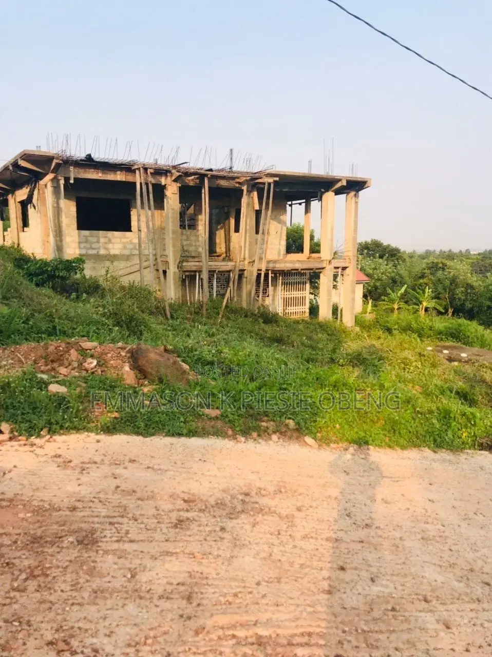 Land and Uncompleted Storey Building for Sale