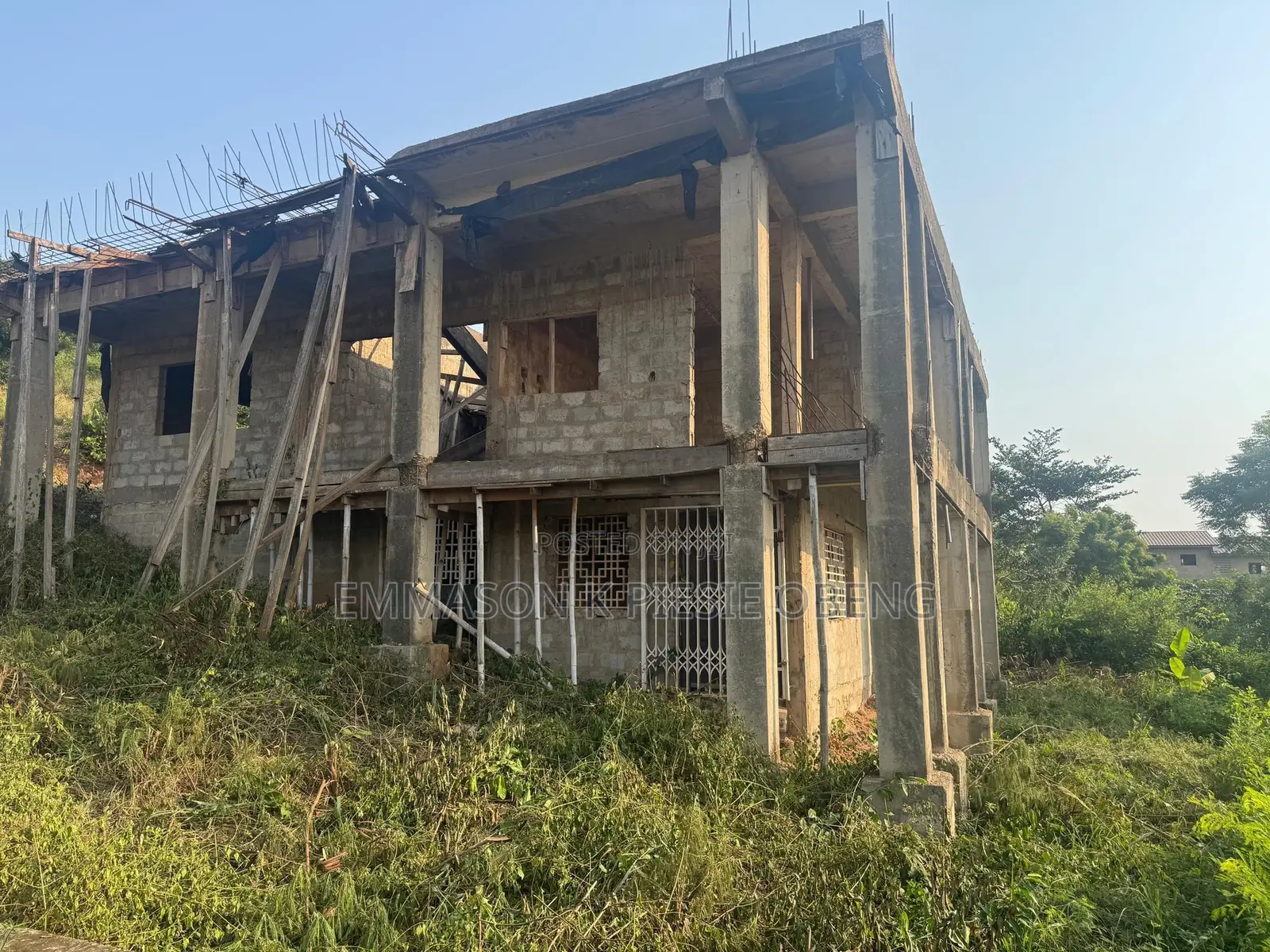 Land and Uncompleted Storey Building for Sale