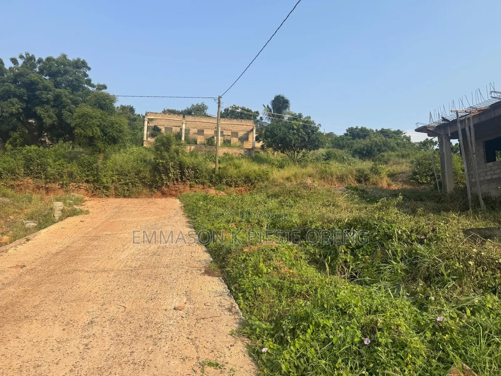 Land and Uncompleted Storey Building for Sale