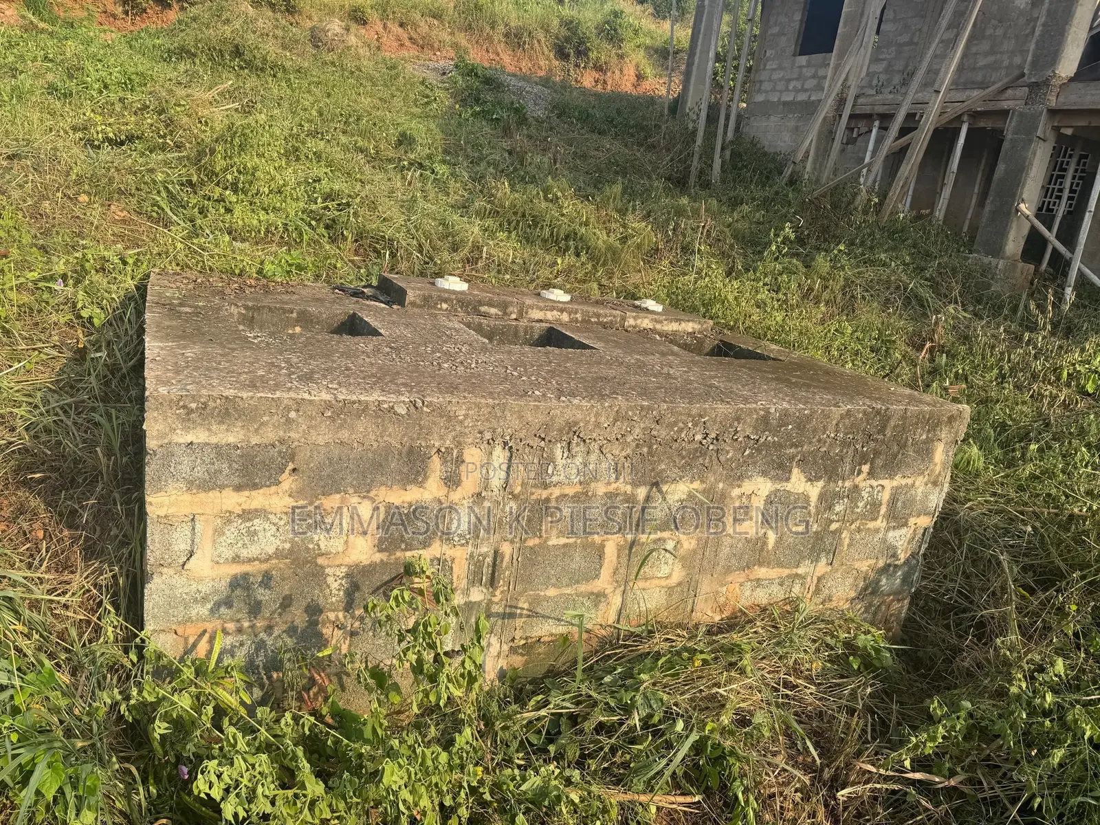 Land and Uncompleted Storey Building for Sale